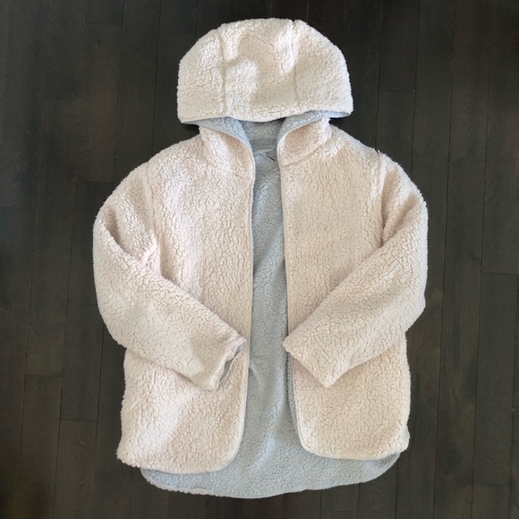 urban outfitters reversible sherpa jacket - Picture 1 of 2